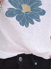 Load image into Gallery viewer, Fashion Casual Daisy Print T-shirt Top