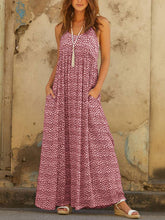 Load image into Gallery viewer, Floral Dress with Bohemian Suspenders