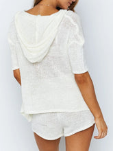 Load image into Gallery viewer, Casual Loose Solid Color Hooded Two-piece Suit