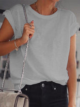 Load image into Gallery viewer, Fashion Casual Short Sleeve T-shirt Top