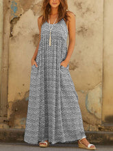 Load image into Gallery viewer, Floral Dress with Bohemian Suspenders