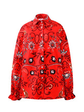 Load image into Gallery viewer, Single-breasted Long-sleeved Versatile Loose Plus Size Shirt