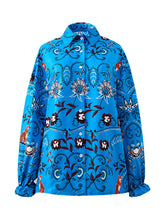 Load image into Gallery viewer, Single-breasted Long-sleeved Versatile Loose Plus Size Shirt