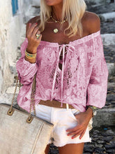 Load image into Gallery viewer, Fashionable Bohemian Printed Shoulder Shirt