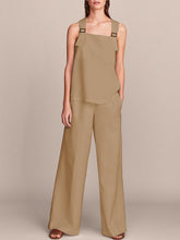 Load image into Gallery viewer, Casual Loose Sleeveless Sling Two-piece Suit