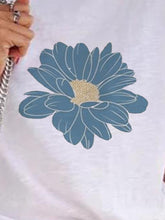 Load image into Gallery viewer, Fashion Casual Daisy Print T-shirt Top