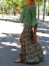 Load image into Gallery viewer, Retro Casual Loose Top Skirt Suit