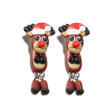 Load image into Gallery viewer, Creative Christmas Deer Earrings
