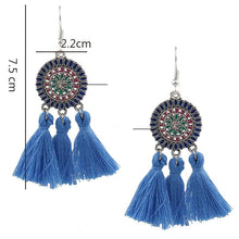 Load image into Gallery viewer, Bohemian Fashion Long Tassel Earrings
