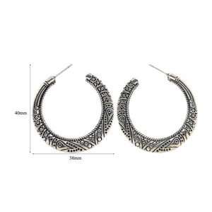 Fashion Retro Exaggerated Big Earrings