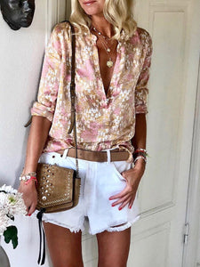 Bohemian Printed Casual Fashion Shirt