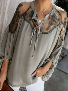 Loose and Thin Wild Shirt Top