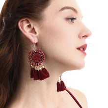 Load image into Gallery viewer, Bohemian Tassel Earrings Fashion Jewelry
