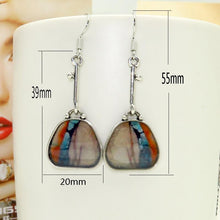 Load image into Gallery viewer, Fashion Color Creative Lock Long Ladies Earrings
