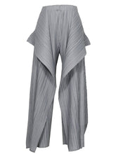 Load image into Gallery viewer, Fashionable Professional Casual Loose Top Pants Pleated Set
