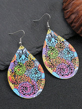 Load image into Gallery viewer, Fashion Color Hollow Earrings
