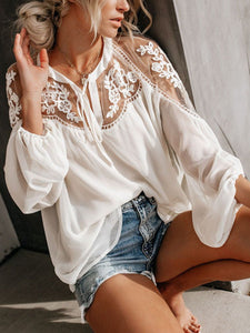 Loose and Thin Wild Shirt Top