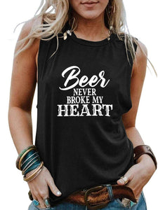 Fashion Casual Letter Printed T-shirt Top