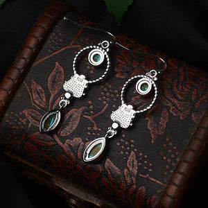 Fashion Vintage Thai Silver Earrings