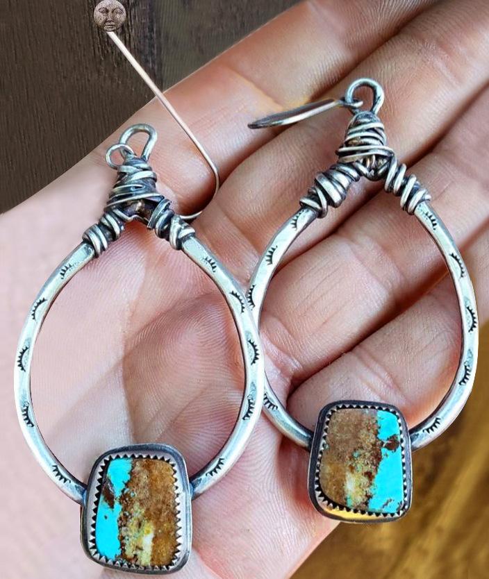 Creative Bohemian Turquoise Earrings