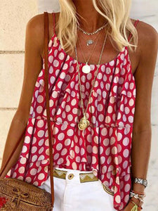 Fashion Casual Polka Dot Top