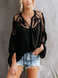 Loose and Thin Wild Shirt Top