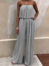 Load image into Gallery viewer, Sexy Suspenders High Waist Loose Jumpsuit
