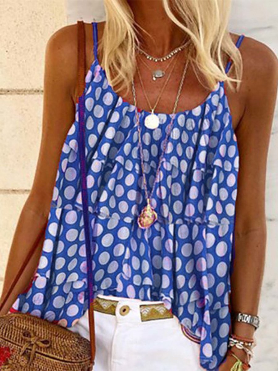 Fashion Casual Polka Dot Top