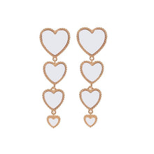 Load image into Gallery viewer, Vintage Love Heart-shaped Long Earrings
